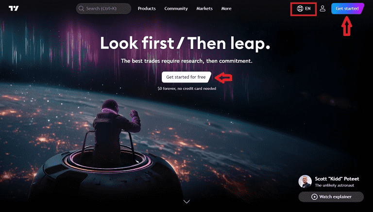 آموزش ساخت اکانت تریدینگ ویو | راهنمای ساده و سریع ثبتنام