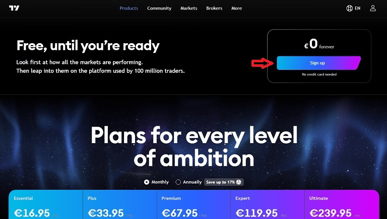 آموزش ساخت اکانت تریدینگ ویو | راهنمای ساده و سریع ثبتنام